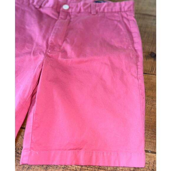 Mens Vineyard Vines Salmon Pink Chino Straight Breaker‎ Shorts Size 34 - Picture 2 of 7